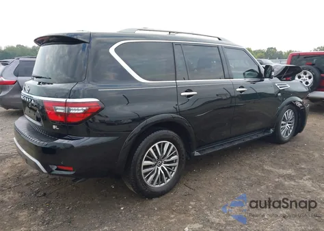 2021 Nissan Armada Sl 2Wd from USA, damaged, VIN JN8AY2BA3M9371867